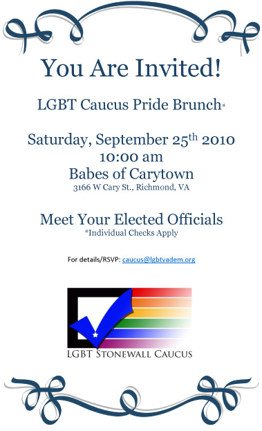 LGBT Caucus Pride Brunch