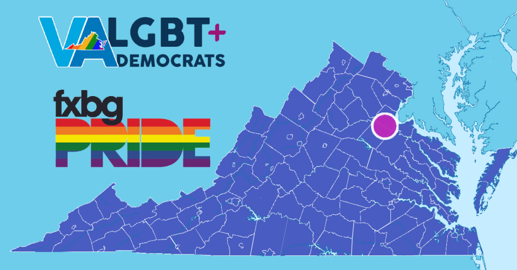 Fredericksburg Pride LGBT+ Democrats of Virginia
